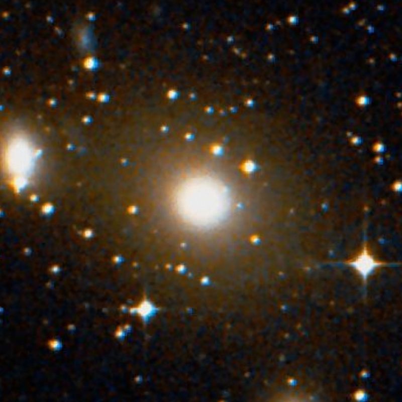 NGC 3258 DSS2 彩色圖