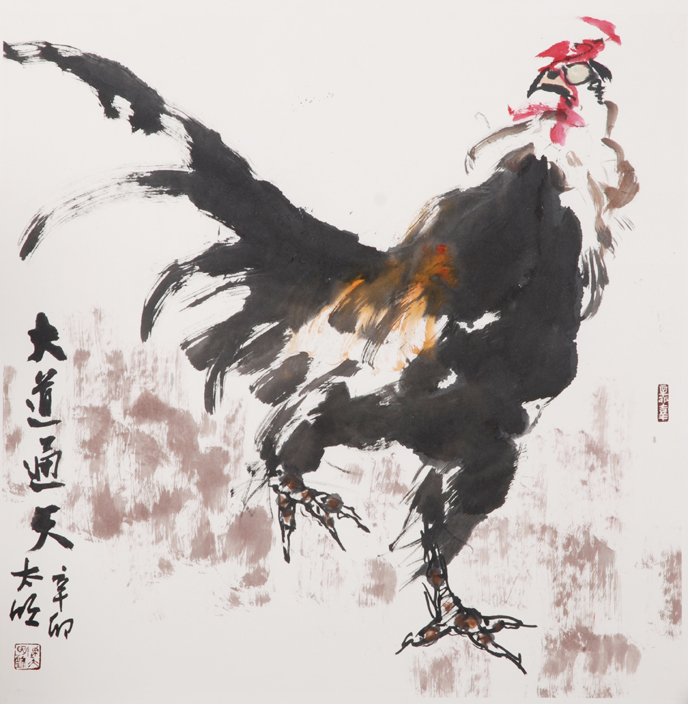 大道通天 陳太明 68x68cm