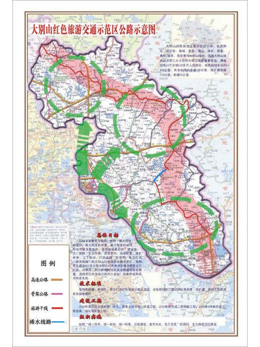 大別山旅遊公路路線