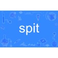 spit(英語單詞)