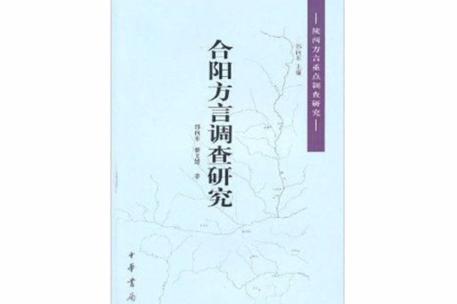 陝西方言重點調查研究：合陽方言調查研究