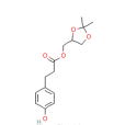 (S)-（2,2-二甲基-1,3-二氧環戊烷-4-基）甲基3-（4-羥基苯基）丙酸酯