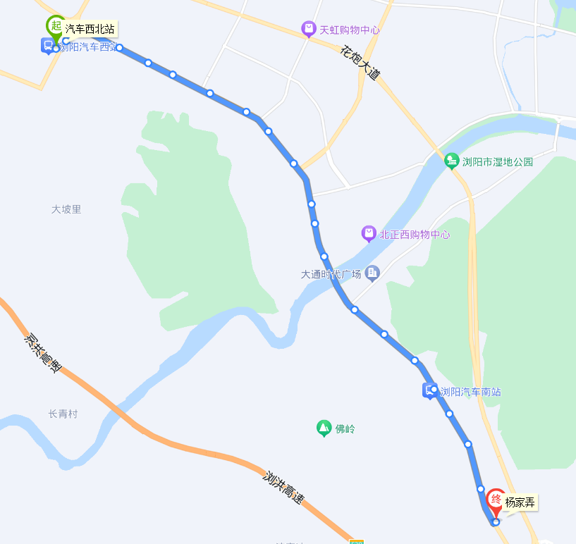 瀏陽公交1路