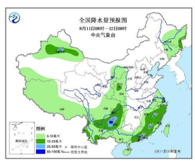 局地性降水