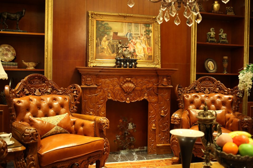 歐式古典風格客廳