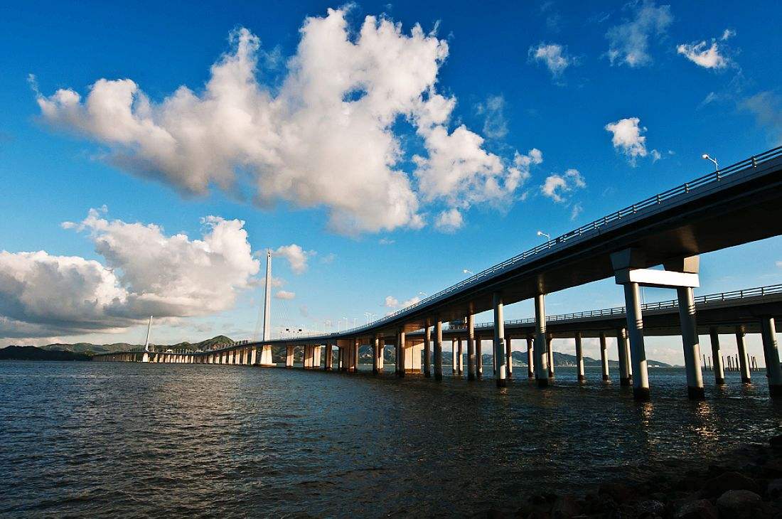 深圳灣大橋海景