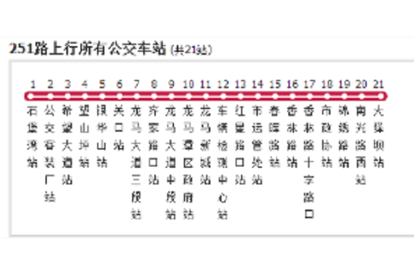 瀘州公交251路