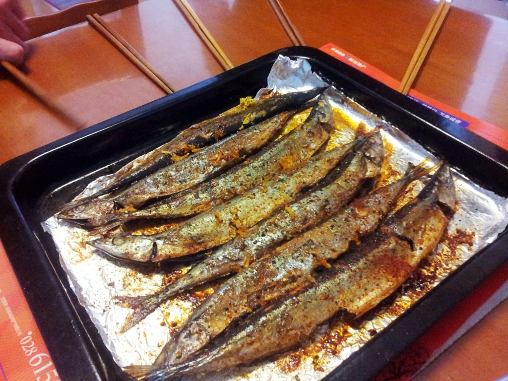 烤箱料理_浦燒秋刀魚