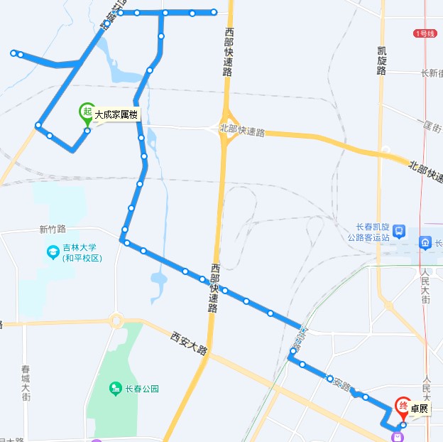 長春公交Z145路