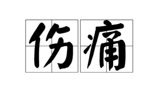 傷痛(漢語詞語)