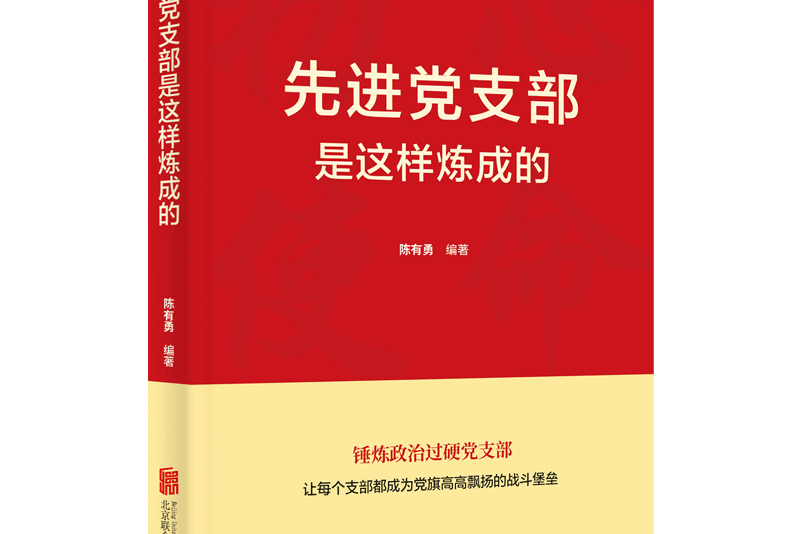 先進黨支部是這樣煉成的(2021年北京聯合出版公司出版的圖書)