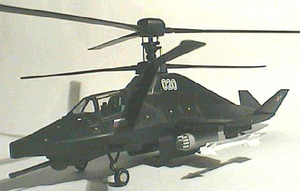 紅星出品的1:72 Ka-58模型