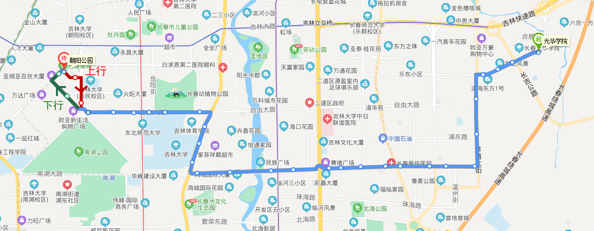 長春公交G218路