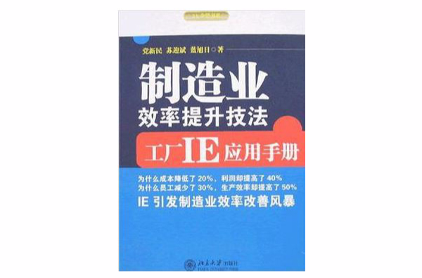 製造業效率提升技法