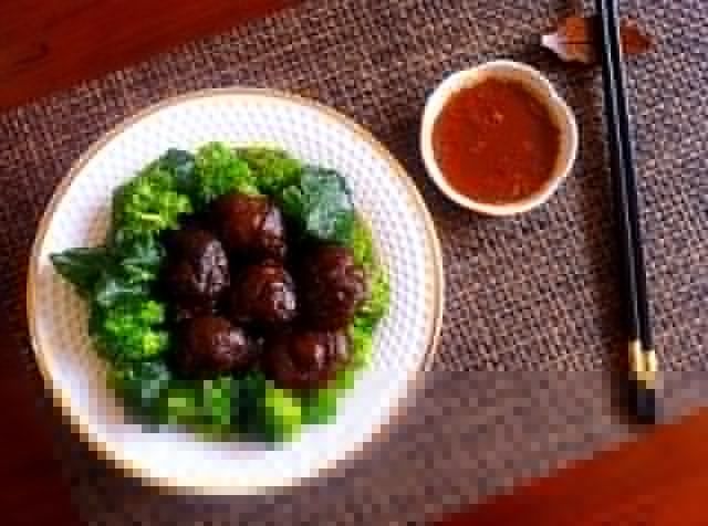 黃豆醬燴香菇花椰菜