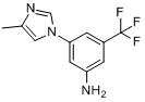 3-（4-甲基-1H-咪唑-1-基）-5-（三氟甲基）苯胺