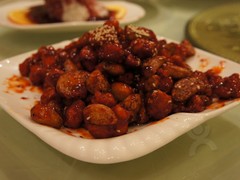 黑蒜子牛肉粒