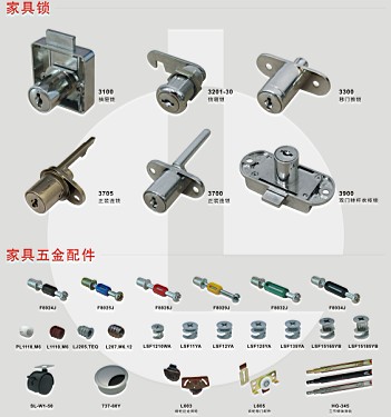 樂思富五金 家具鎖，五金配件