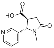反式-1-甲基-4-羧酸-5-（3-吡啶）-2-吡咯烷酮