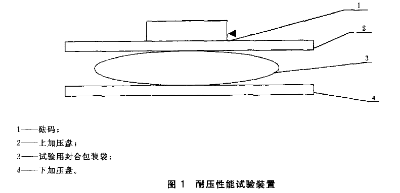 圖1 耐壓性能試驗裝置