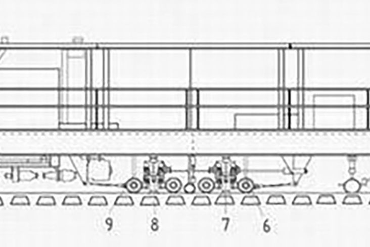 一種正線道岔穩定車及其作業方法