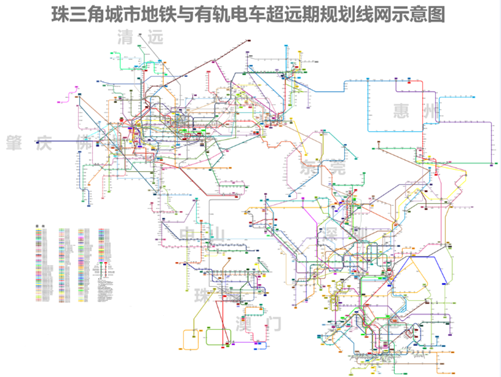 規劃線網示意圖