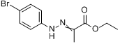 (E)-乙基-2-（2-（4-溴苯基）腙基）丙酸酯