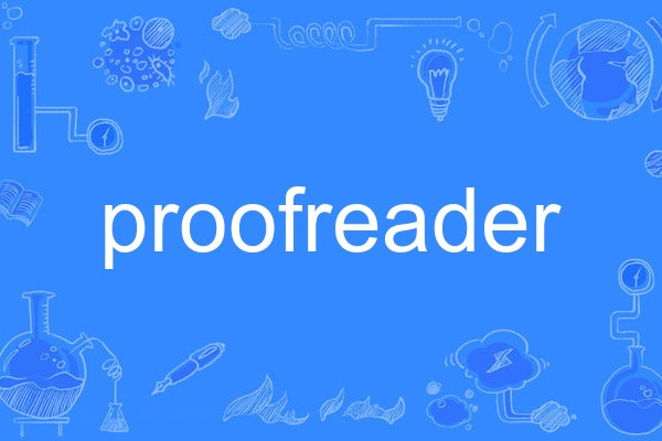 proofreader