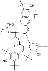 3,5-雙（1,1-二甲基乙基）-4-羥基苯丙酸-2-[[3-[3,5-雙（1,1-二甲基乙基）-4-羥苯基]-1-氧代丙氧基]甲基]-2-(羥