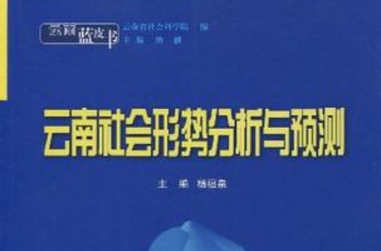 雲南藍皮書·2008~2009 雲南社會形勢分析與預測