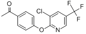 2-（4-乙醯苯氧基）-3-氯-5-（三氯甲基）吡啶