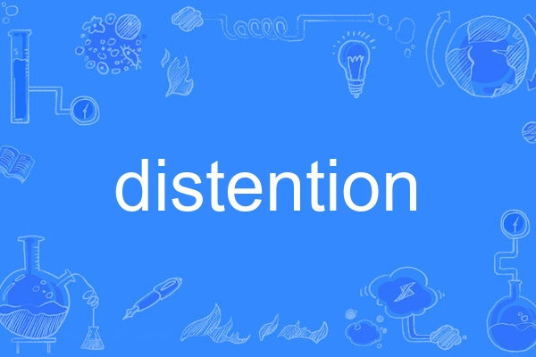 distention