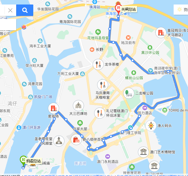 澳門公共巴士10路線