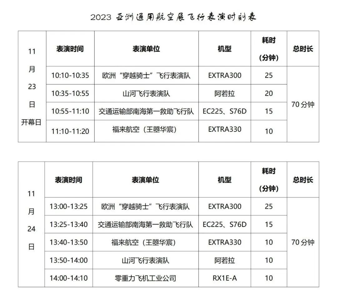 2023亞洲通用航空展