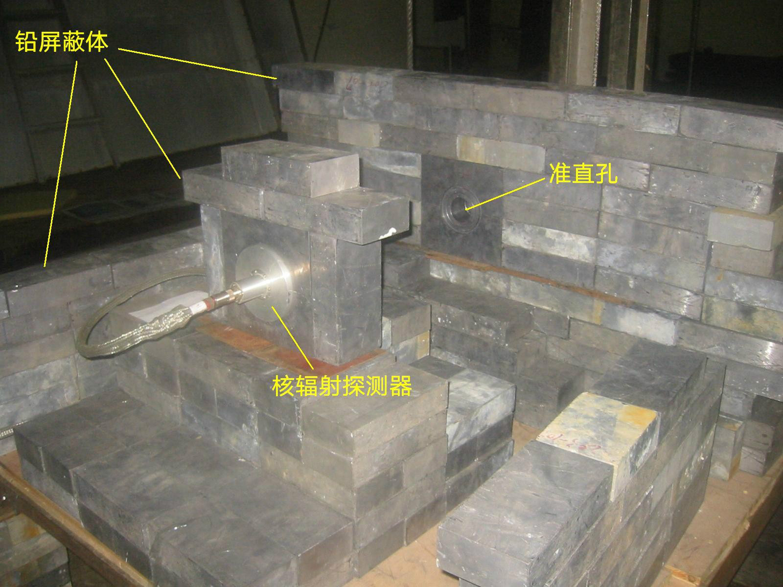 用禁止材料進行禁止以降低測量本底