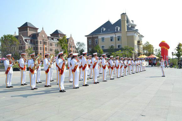 長春建築學院大學生軍樂團