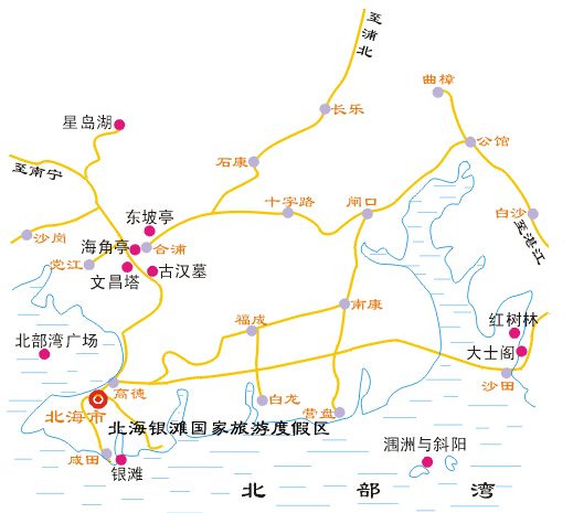 銀灘地理位置圖