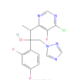 反式-6-氯-alpha-（2,4-二氟苯基）-5-氟-beta-甲基-alpha-（1H-1,2,4-三唑-1-基甲基）-4-嘧啶乙醇