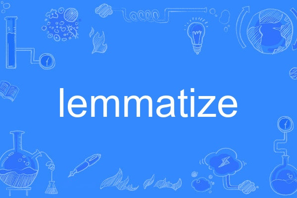 lemmatize