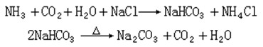 碳酸鹽氨鹼法的製作