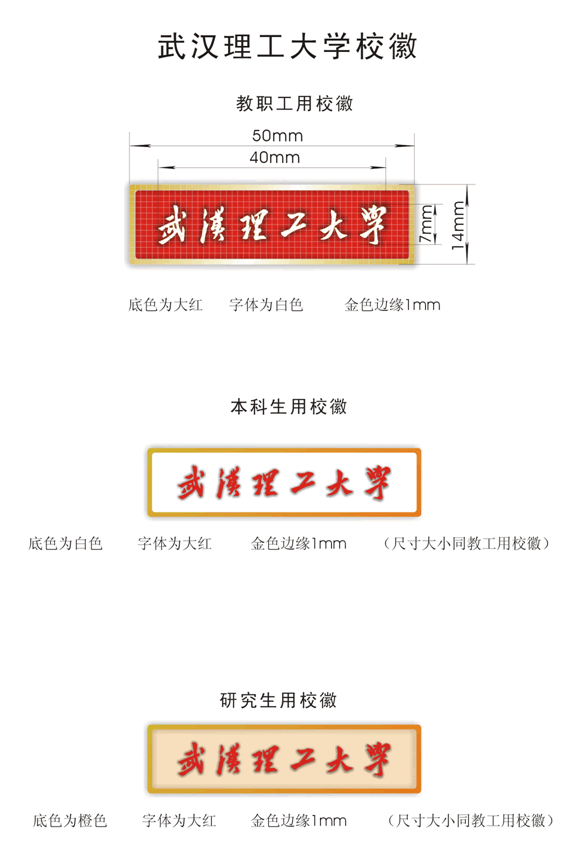 徽章規格及種類