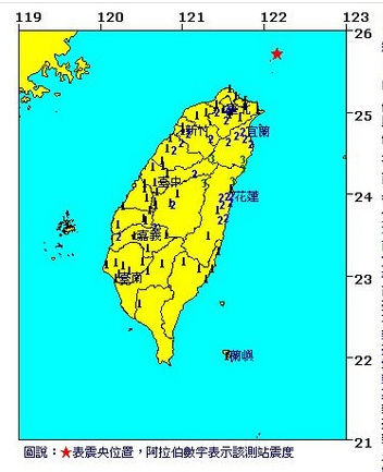 12·11台灣北部海域地震(12·11台灣地震)