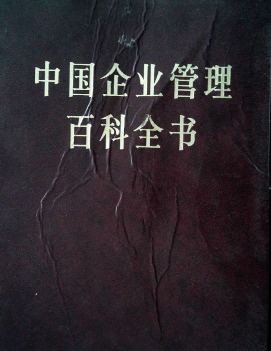 中國企業管理百科全書