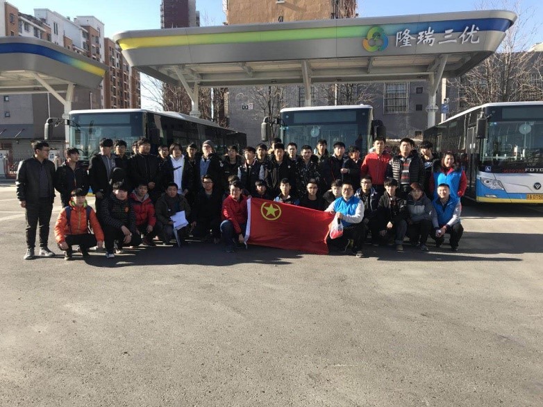 與北京公交第三客運分公司第一車隊共建志願服務