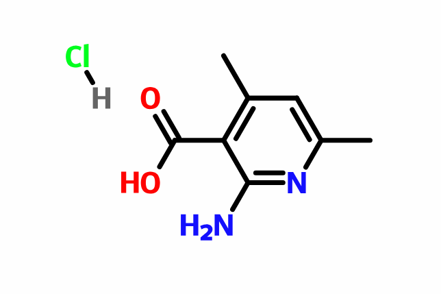 2-氨基-4,6-二甲基-3-吡啶羧酸鹽酸鹽