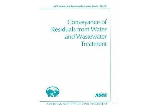 Conveyance of Residuals from Water and Wastewater Treatment