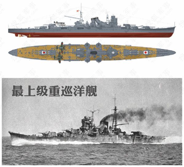 最上號巡洋艦 艦造情況 建造背景 軍艦改造 性能數據 作戰歷程 爪哇首戰 中途島戰 中文百科全書