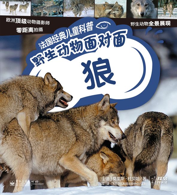 法國經典兒童科普：野生動物面對面（1-3冊）（全彩）