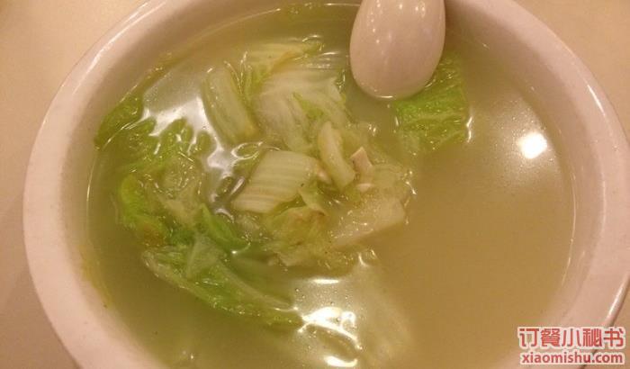 白菜豆腐湯