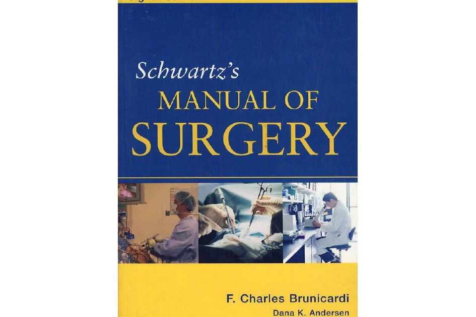 SCHWARTZ\x27S MANUAL OF SURGERY舒瓦茨外科學手冊